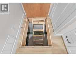 4 foot crawl space, lots of storage -