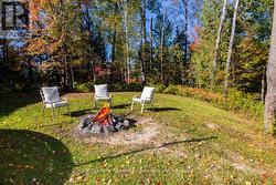Enjoy family time around the fire pit -