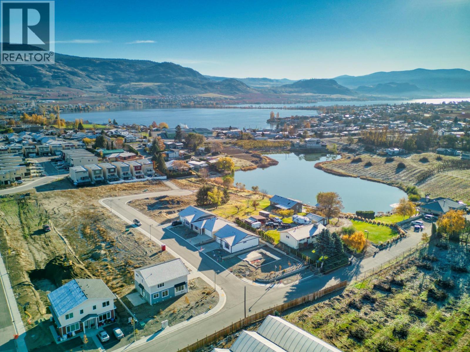 Corner lot lower Right - 3 Wood Duck Way, Osoyoos, BC - Outdoor With Body Of Water With View