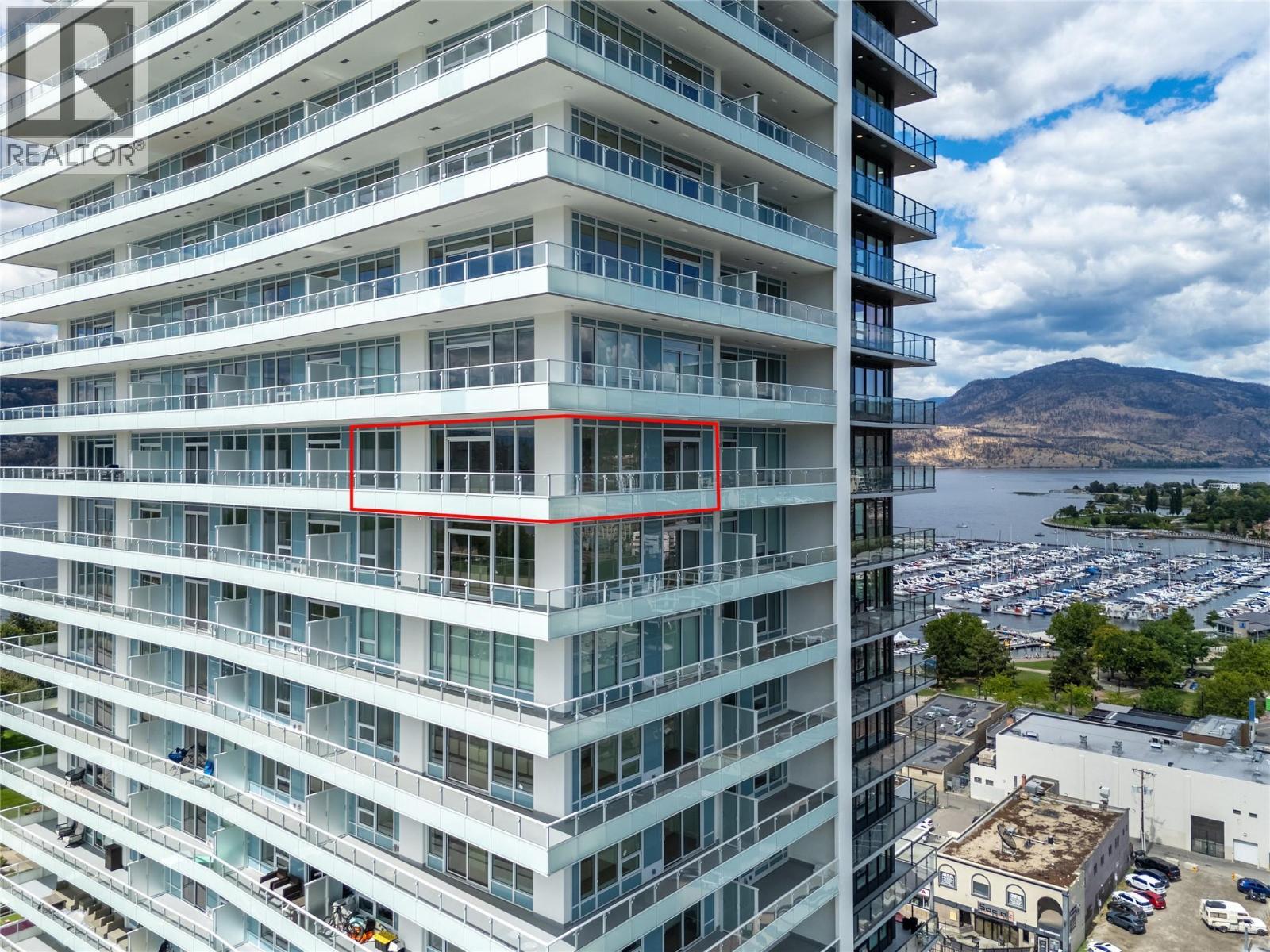 238 Leon Avenue Unit# 1704, Kelowna, BC - Outdoor With Balcony