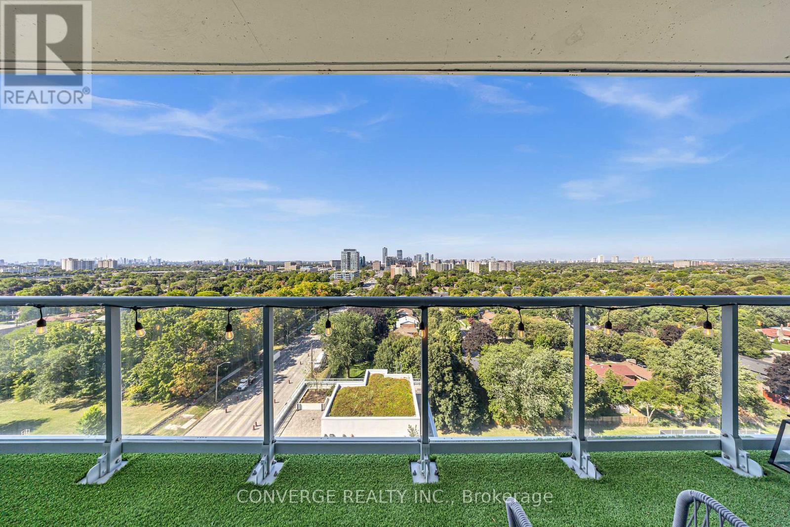 1310 - 3220 Sheppard Avenue E, Toronto, ON - Outdoor With Balcony With View