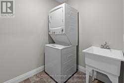 Main floor laundry -