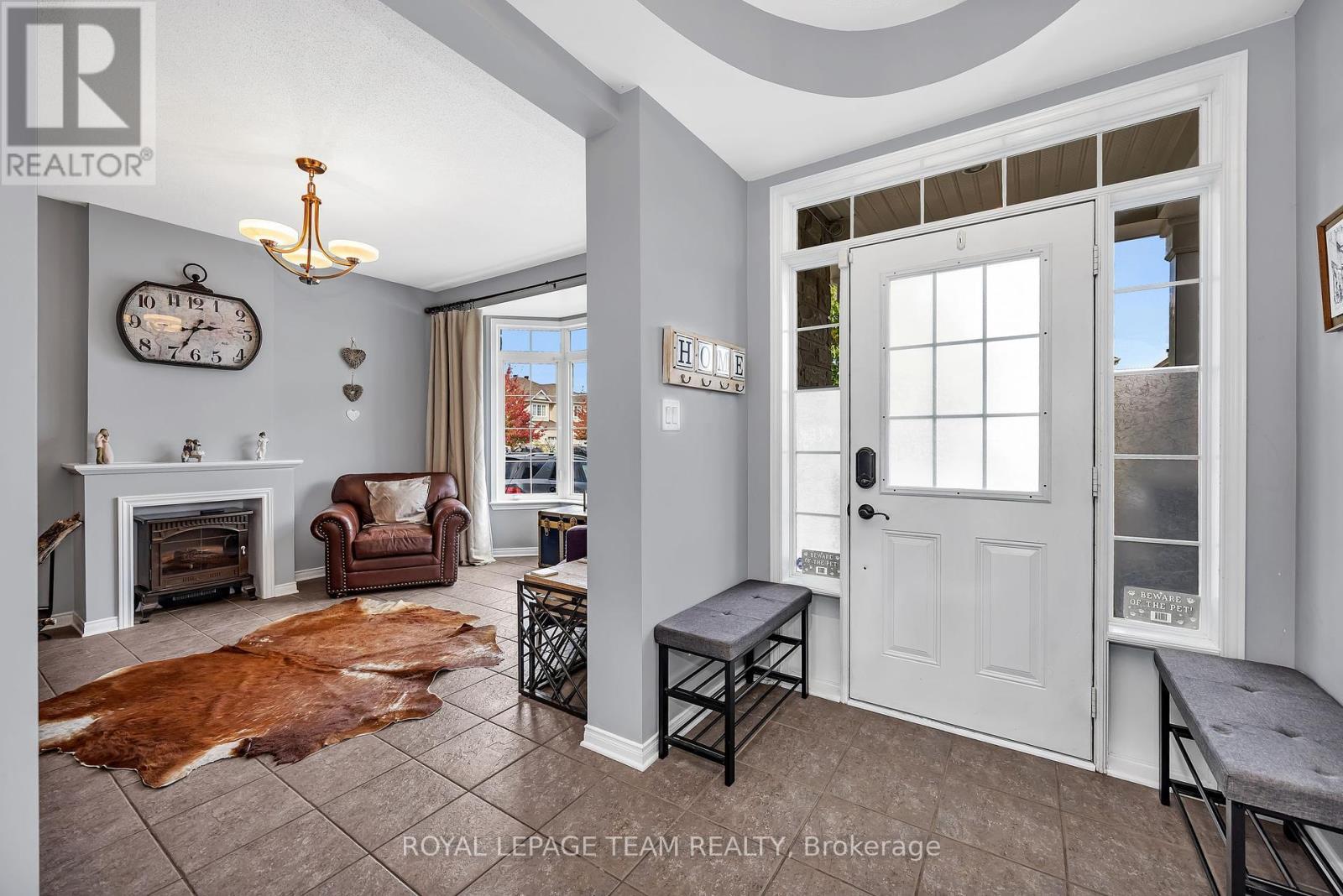 200 Kinloch Court, Ottawa, ON - Indoor With Fireplace