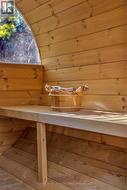Sauna interior -