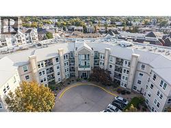 front aerial view of Regency Court -