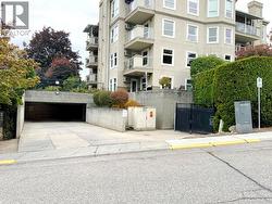 secure underground parking -