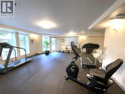 exercise room -