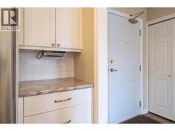 convenient stationary nook near the front door -