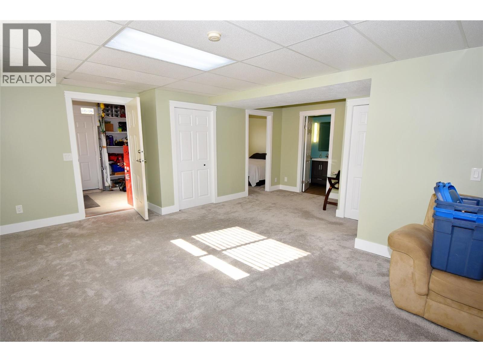 Shows door leading to workshop - 6427 Spencer Road, Kelowna, BC - Indoor