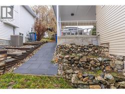 Side of home to lower back yard -