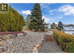 Stairs on side of home -