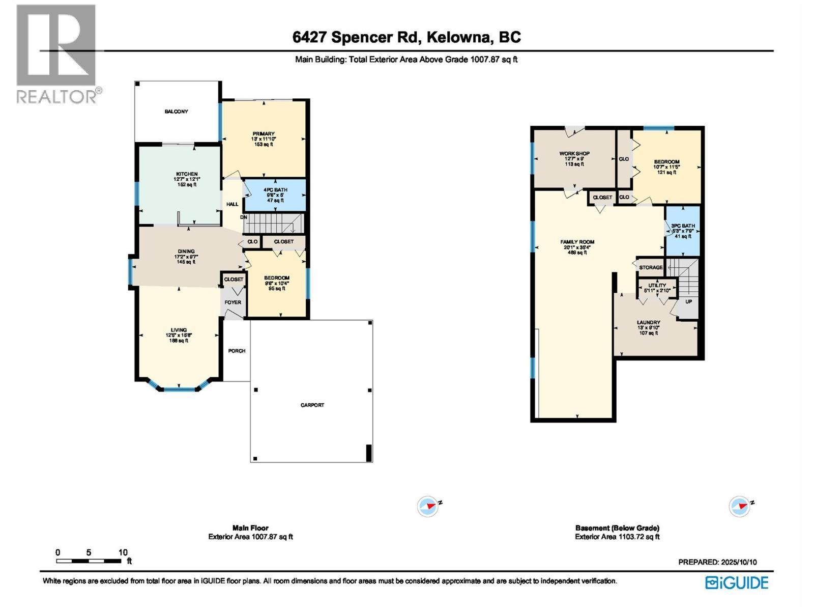 Floor Plan - 6427 Spencer Road, Kelowna, BC - Other