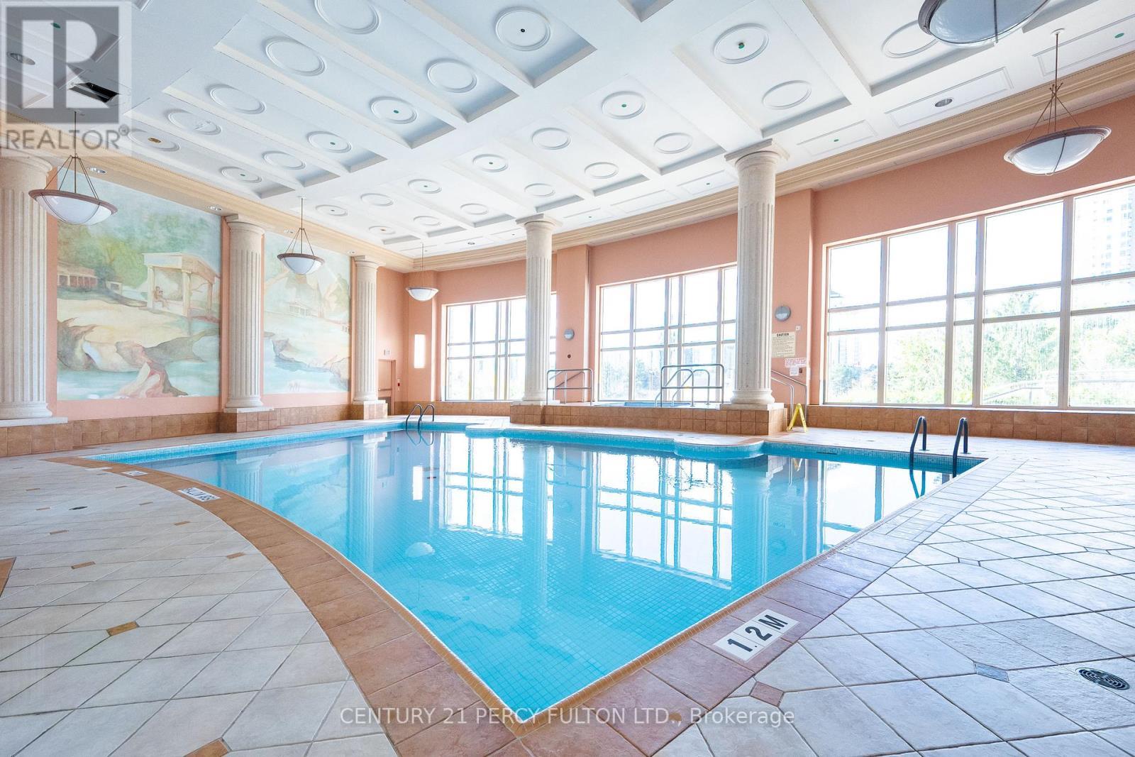 1007 - 8 Lee Centre Drive, Toronto, ON - Indoor Photo Showing Other Room With In Ground Pool