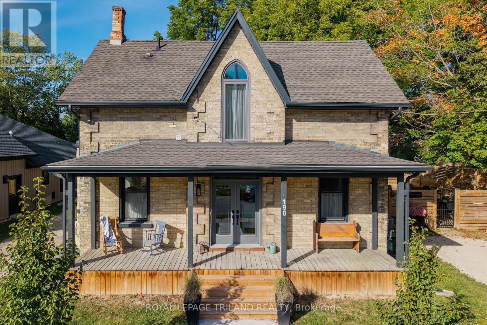 190 Emily Street, North Middlesex (Parkhill), ON - Outdoor With Deck Patio Veranda