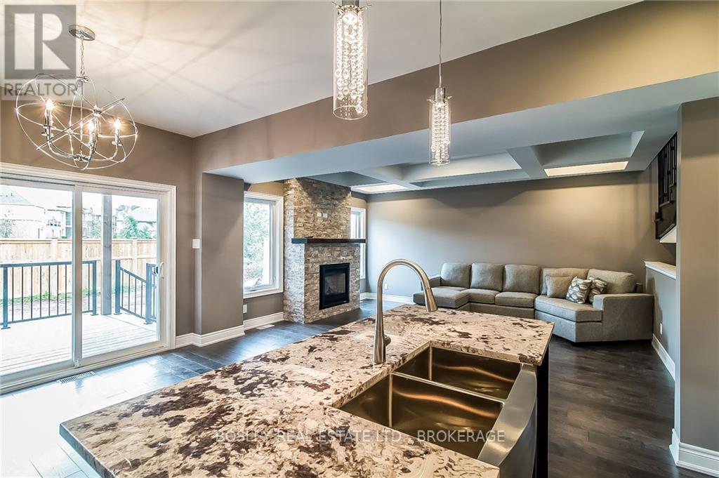 High-quality finishes - 6168 Curlin Crescent, Niagara Falls (Forestview), ON - Indoor With Fireplace