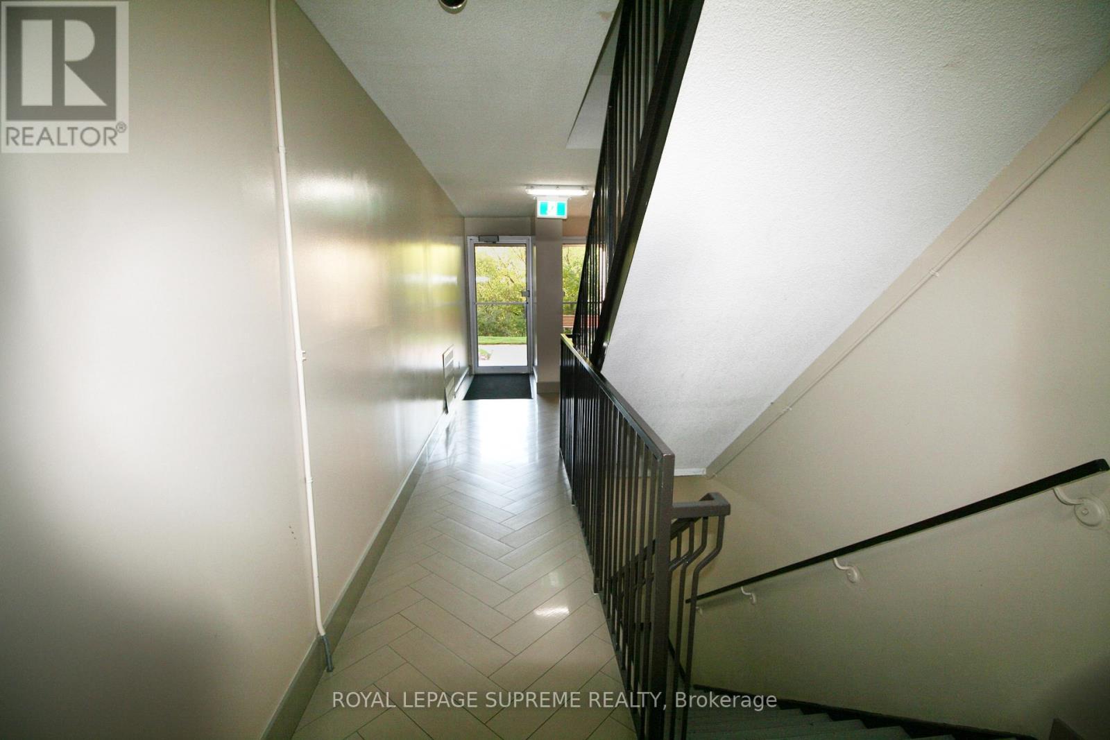 Side Exit To Grounds, Pool, Locker And Parking - 107 - 270 Scarlett Road, Toronto, ON - Indoor Photo Showing Other Room