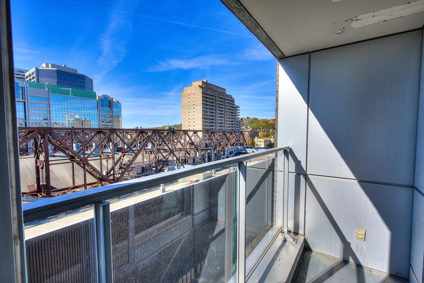 Balcony - 1149-1414 Rue Chomedey, Montréal (Ville-Marie), QC - Outdoor With Balcony With Exterior