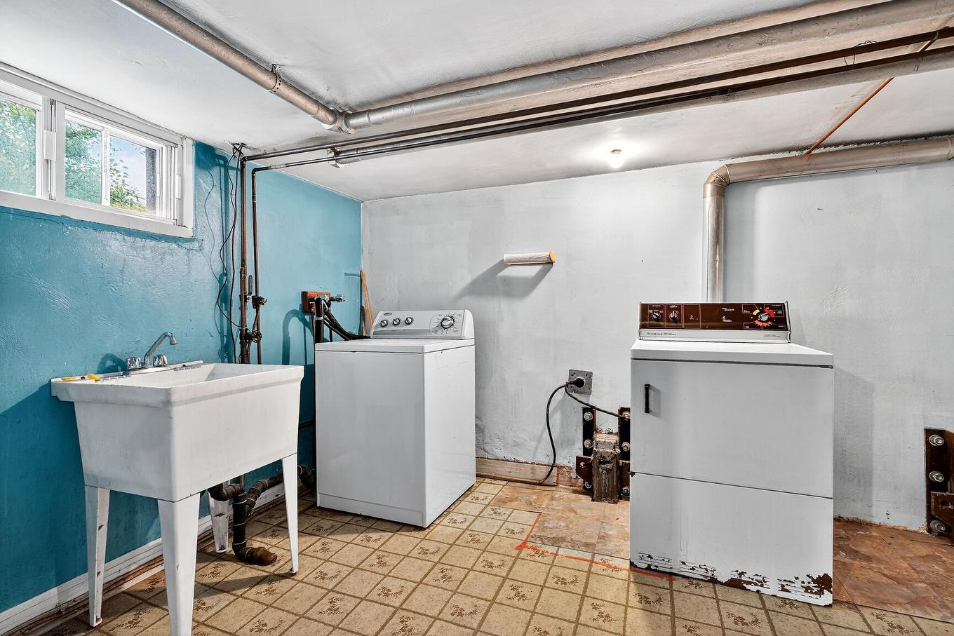 Salle de lavage - 2787 - 2791 Rue Des Ormeaux, Montréal (Mercier/Hochelaga-Maisonneuve), QC - Indoor Photo Showing Laundry Room