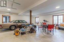 Heated double garage - insulated -