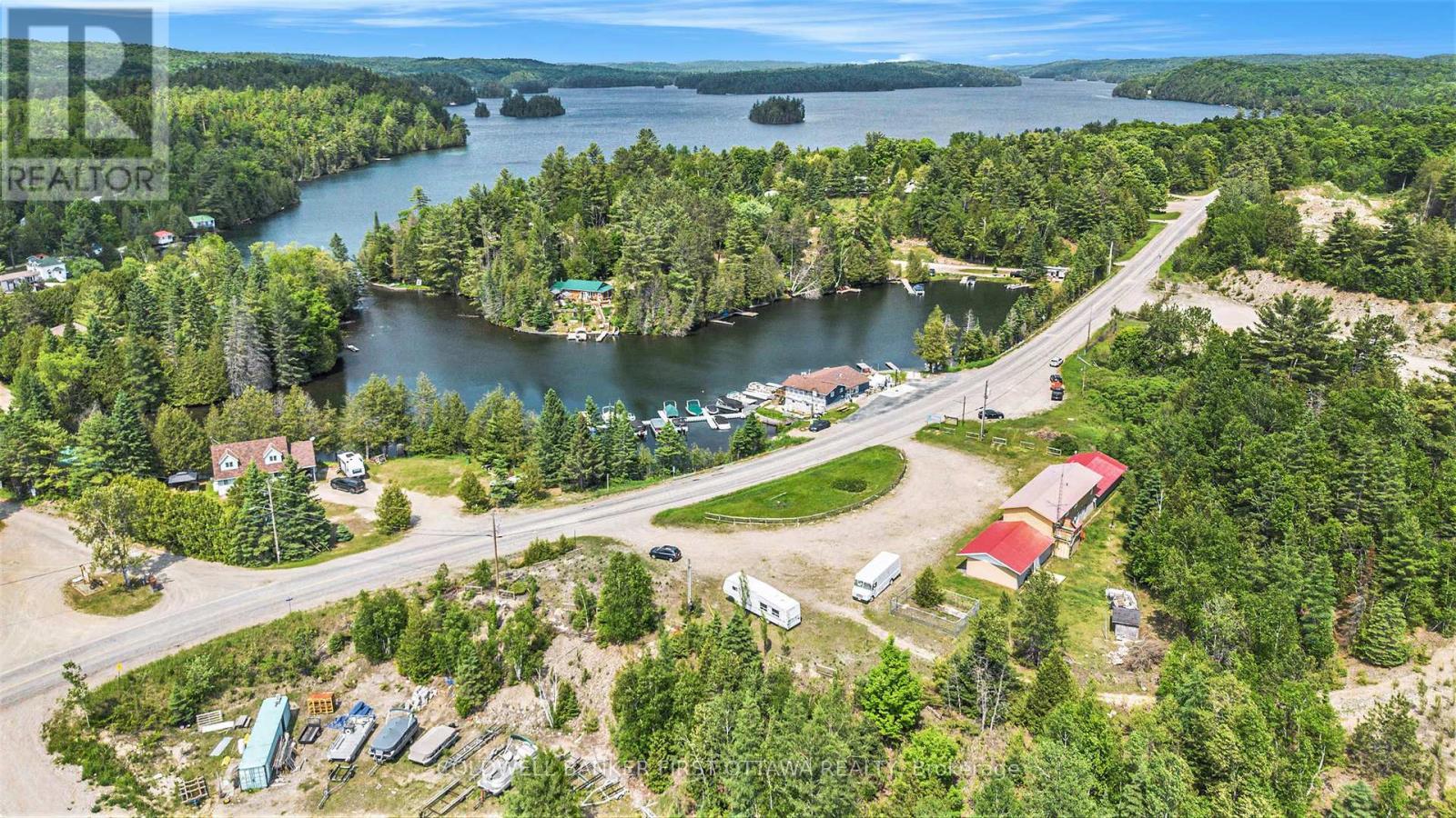 9628 Hwy 509, North Frontenac (Frontenac North), ON - Outdoor With Body Of Water With View