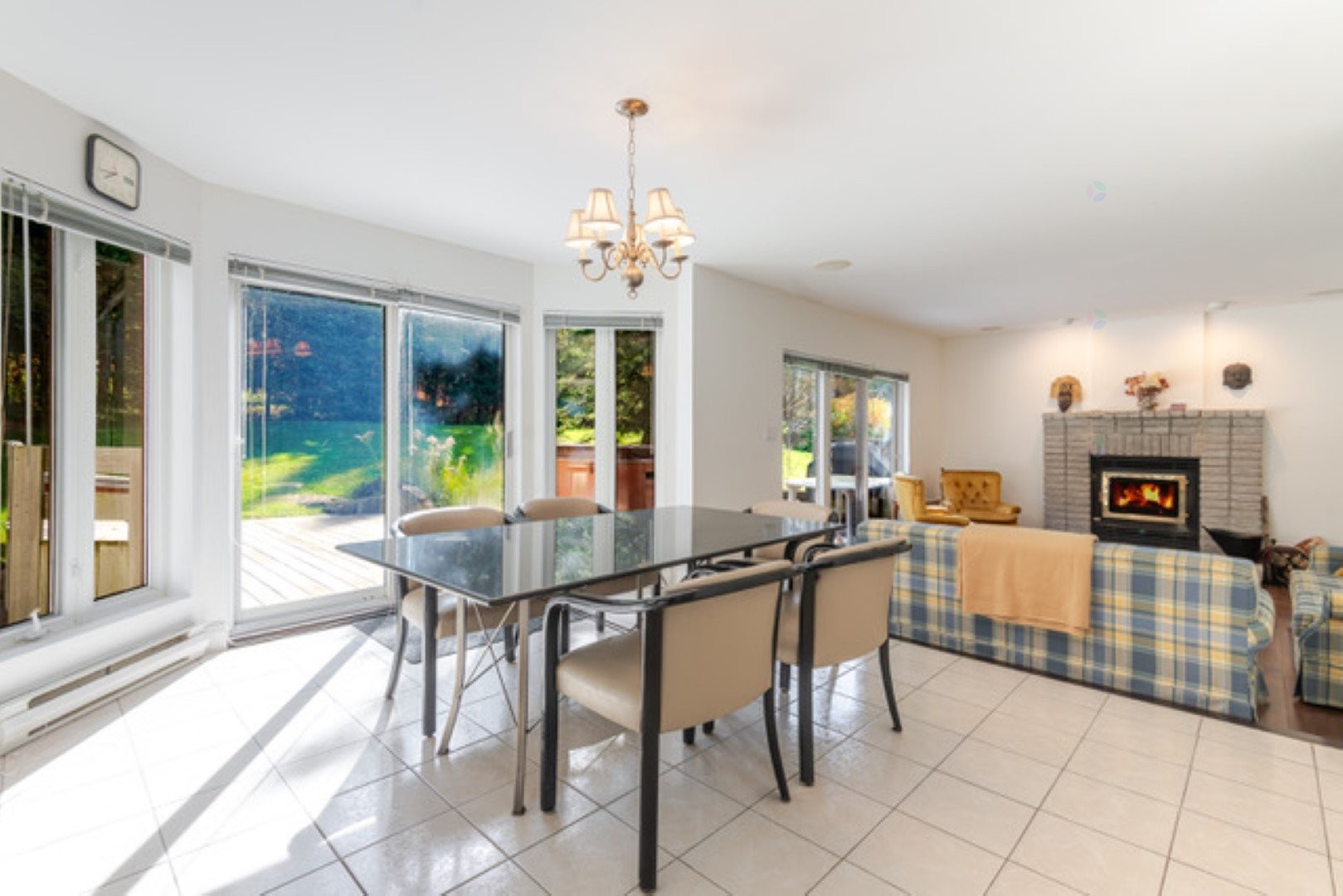 Other - 189 Ch. Wheeler, Mont-Tremblant, QC - Indoor Photo Showing Dining Room With Fireplace