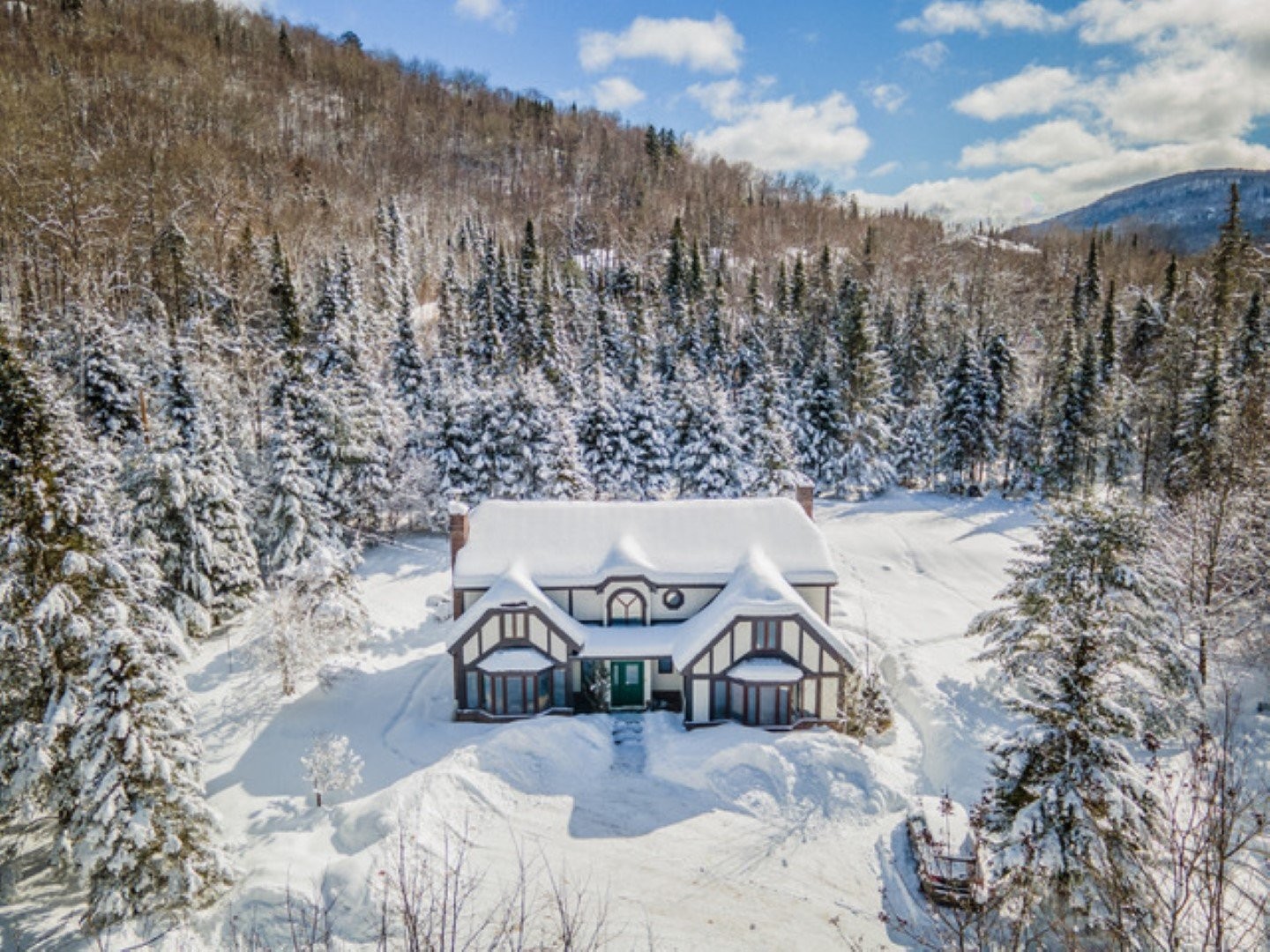 Aerial View - 189 Ch. Wheeler, Mont-Tremblant, QC - Outdoor With View