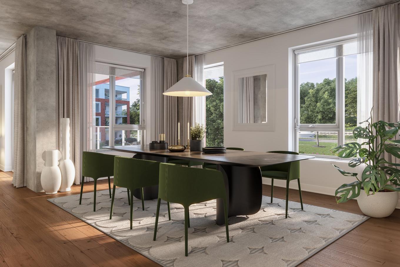 Salle à manger - 201-2530 Ch. Du Canal, Chambly, QC - Indoor