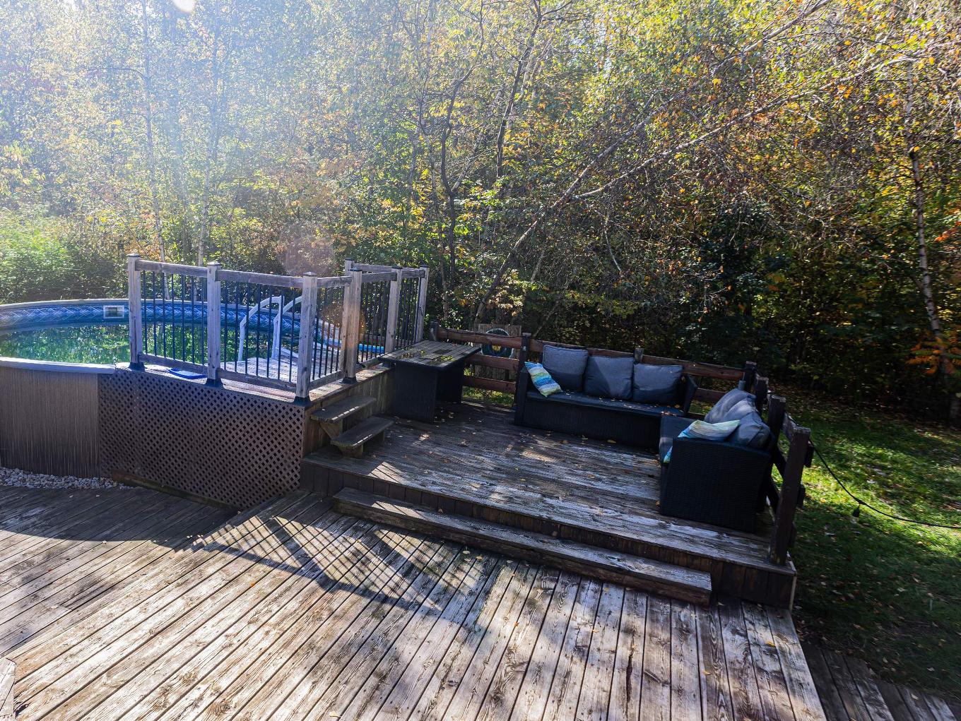 Autre - 6015 Rue Des Mélèzes, Vaudreuil-Dorion, QC - Outdoor With Above Ground Pool With Deck Patio Veranda