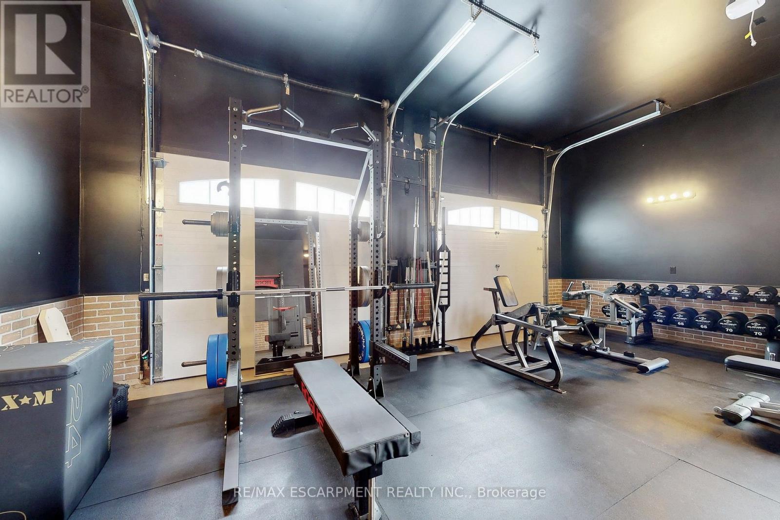 485 Concession 5 Road E, Hamilton, ON - Indoor Photo Showing Gym Room