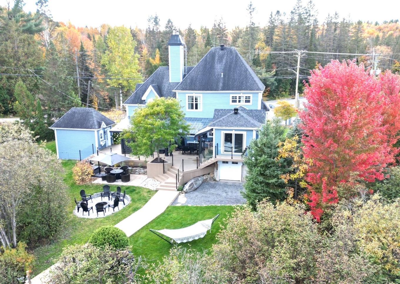 Aerial photo - 10 Rue De L'Aqueduc, Saint-Alphonse-Rodriguez, QC - Outdoor