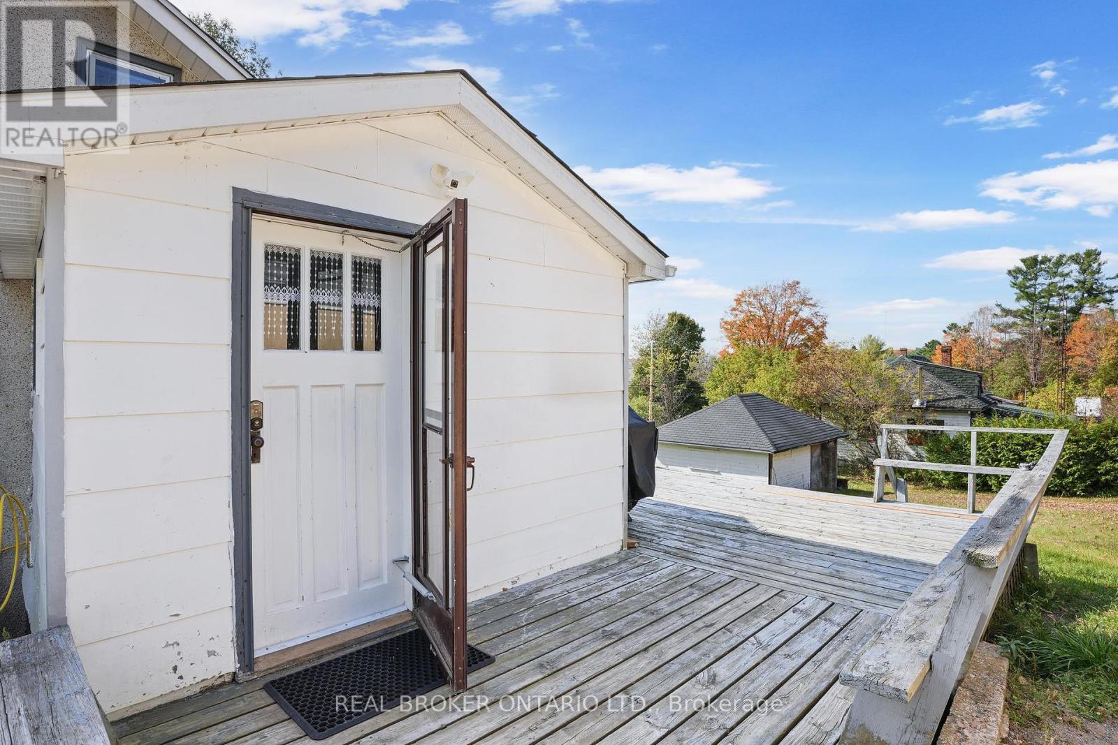 79 & 85 Bridge Street, Addington Highlands, ON - Outdoor With Deck Patio Veranda With Exterior