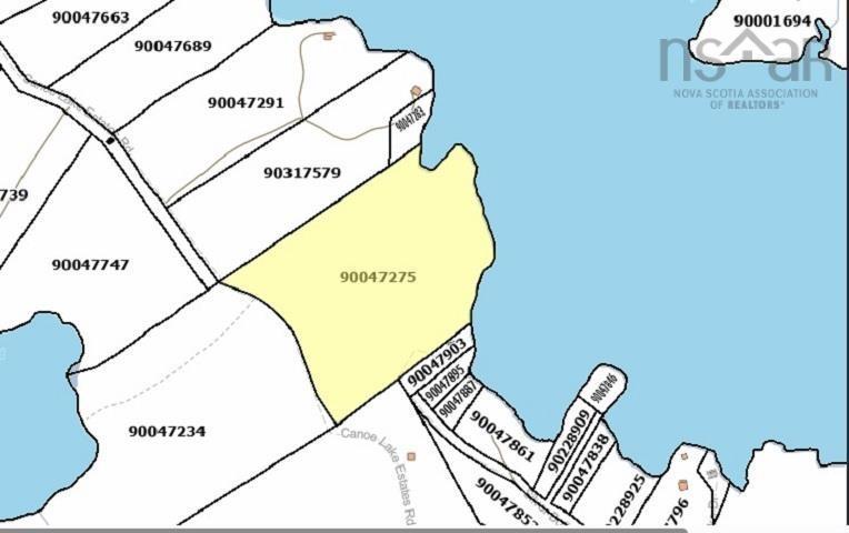 Lot Canoe Lake Estates Road, East Quinan, NS