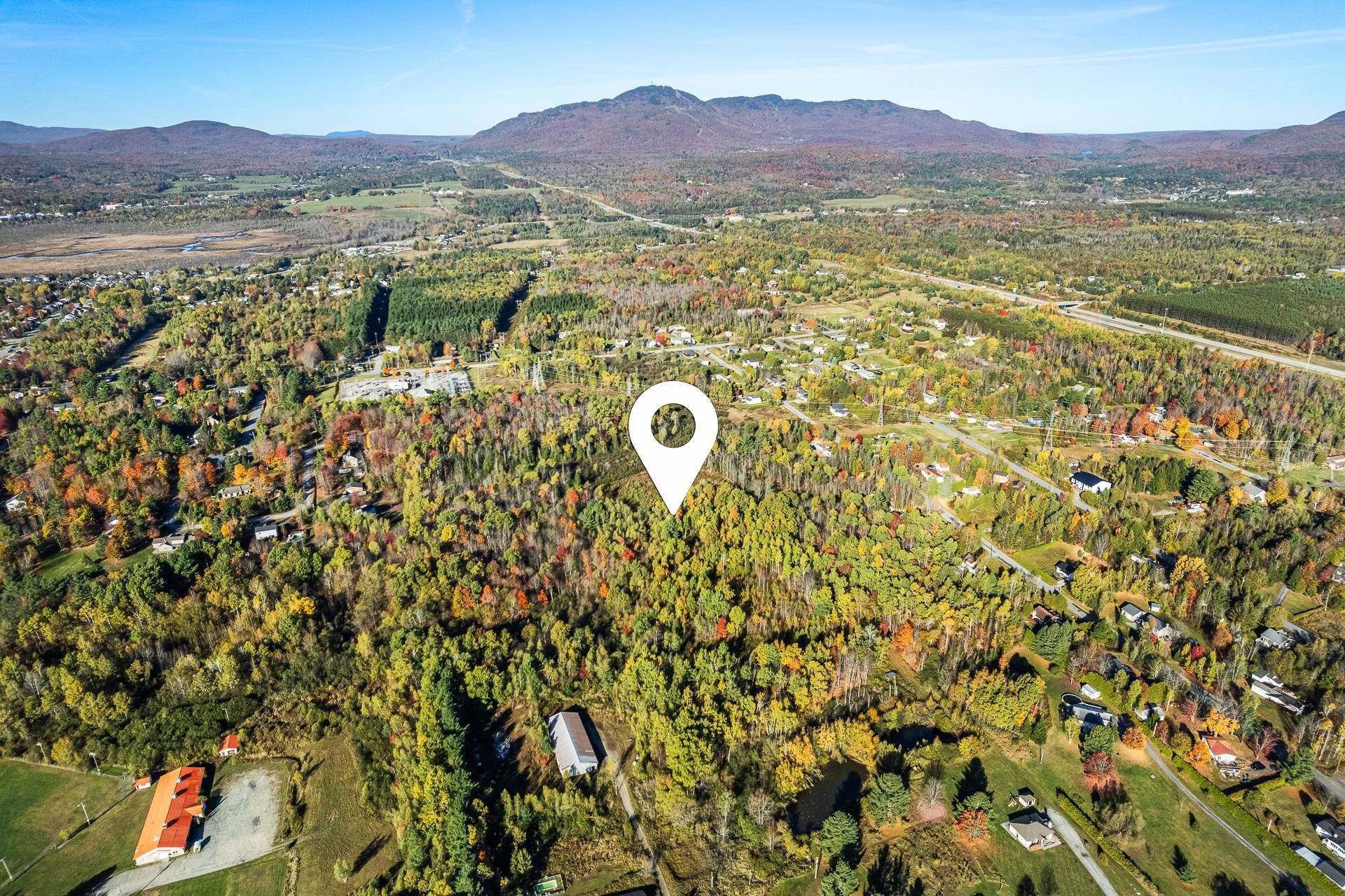 Photo aérienne - Rue Des Pins, Magog, QC