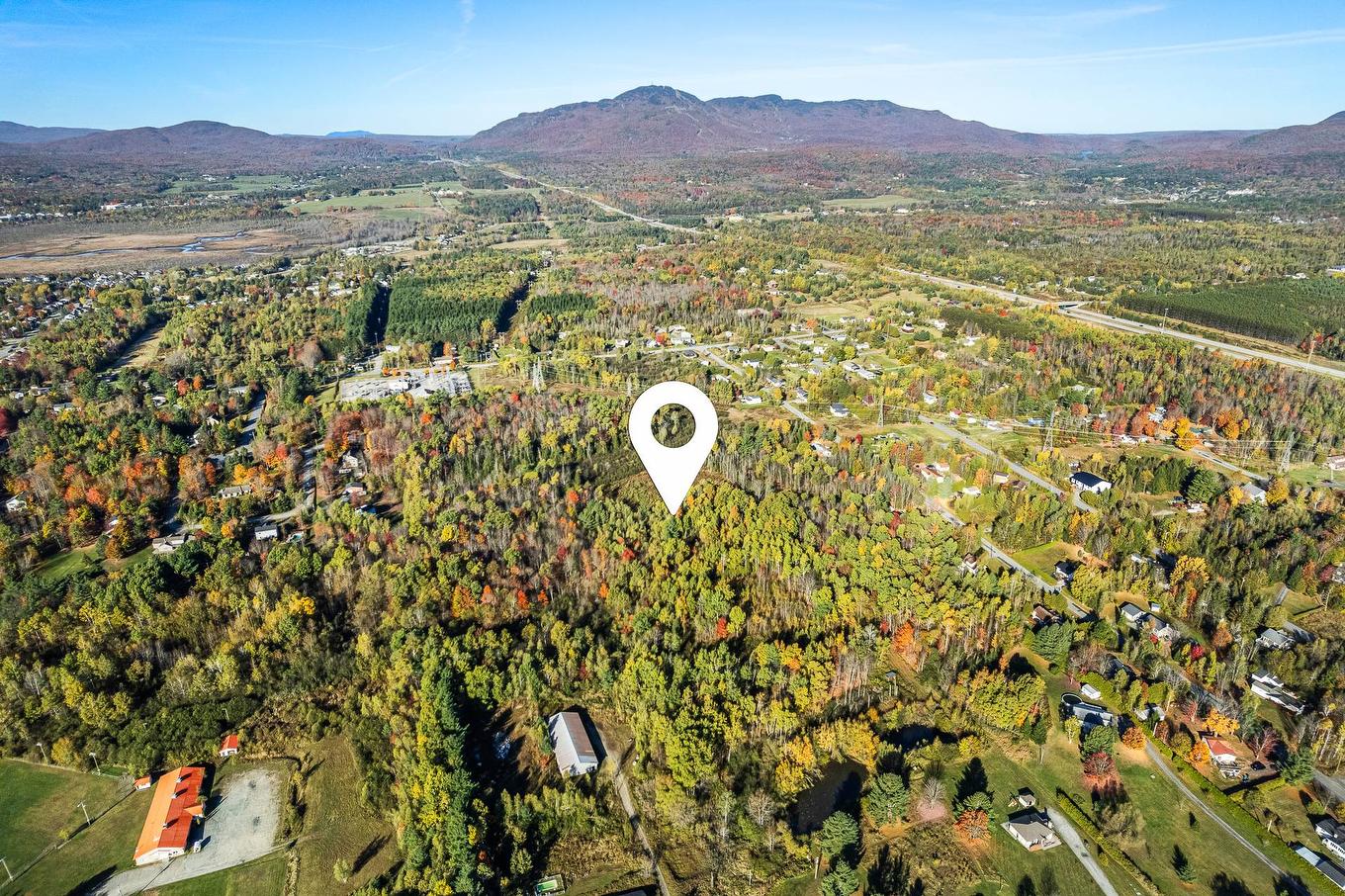 Photo aérienne - Rue Des Pins, Magog, QC