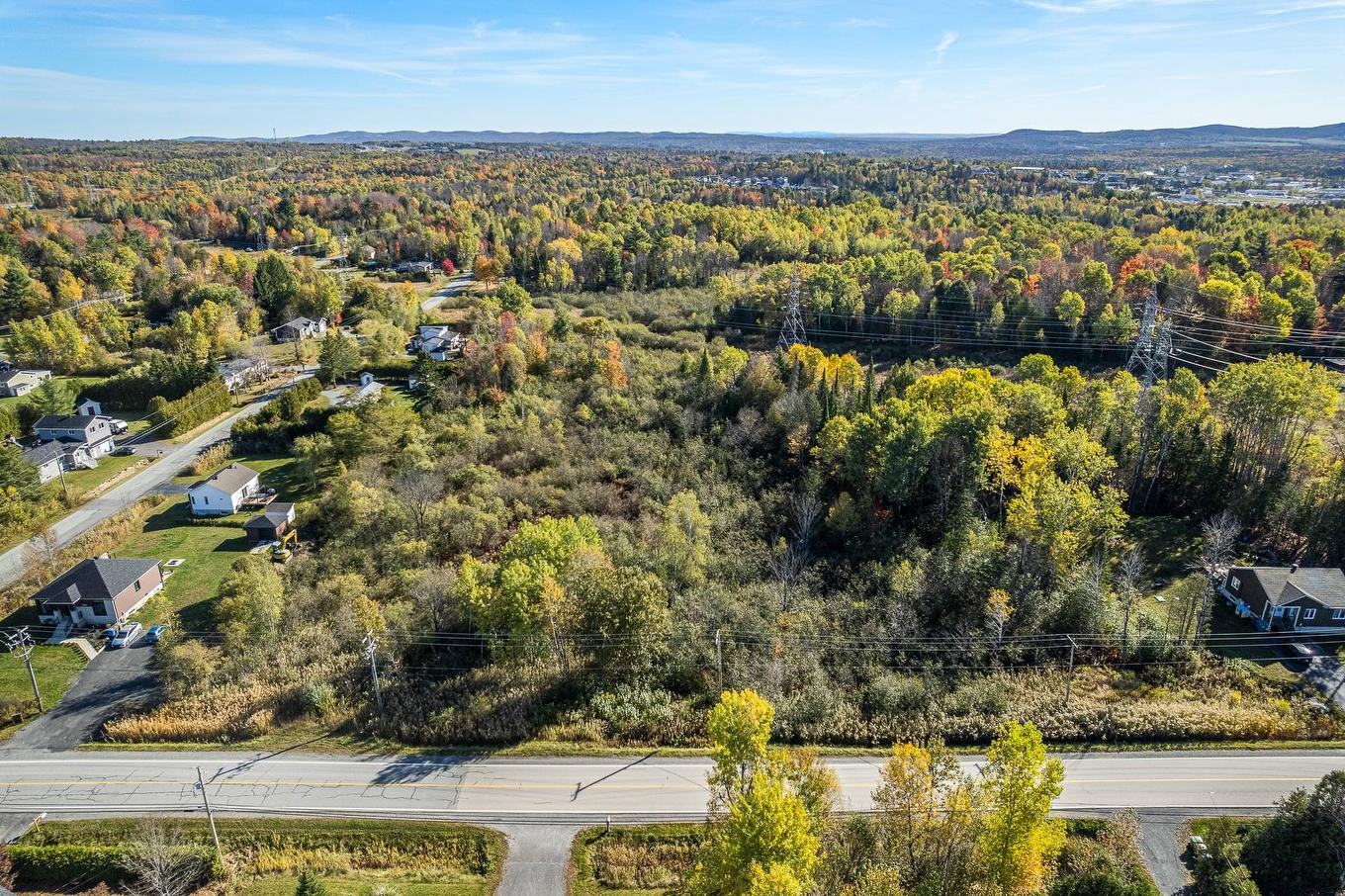 Photo aérienne - Rue Des Pins, Magog, QC