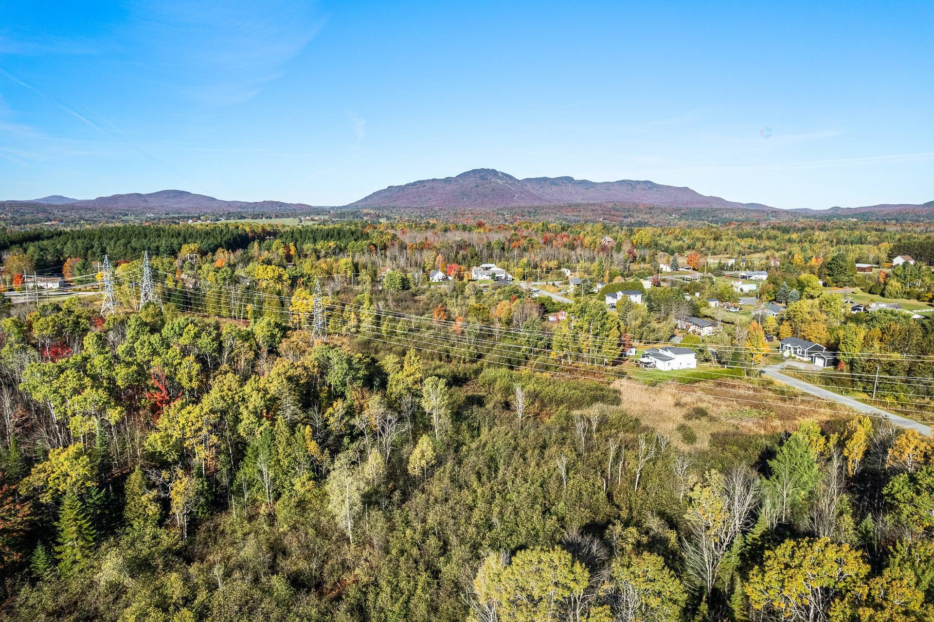 Photo aérienne - Rue Des Pins, Magog, QC