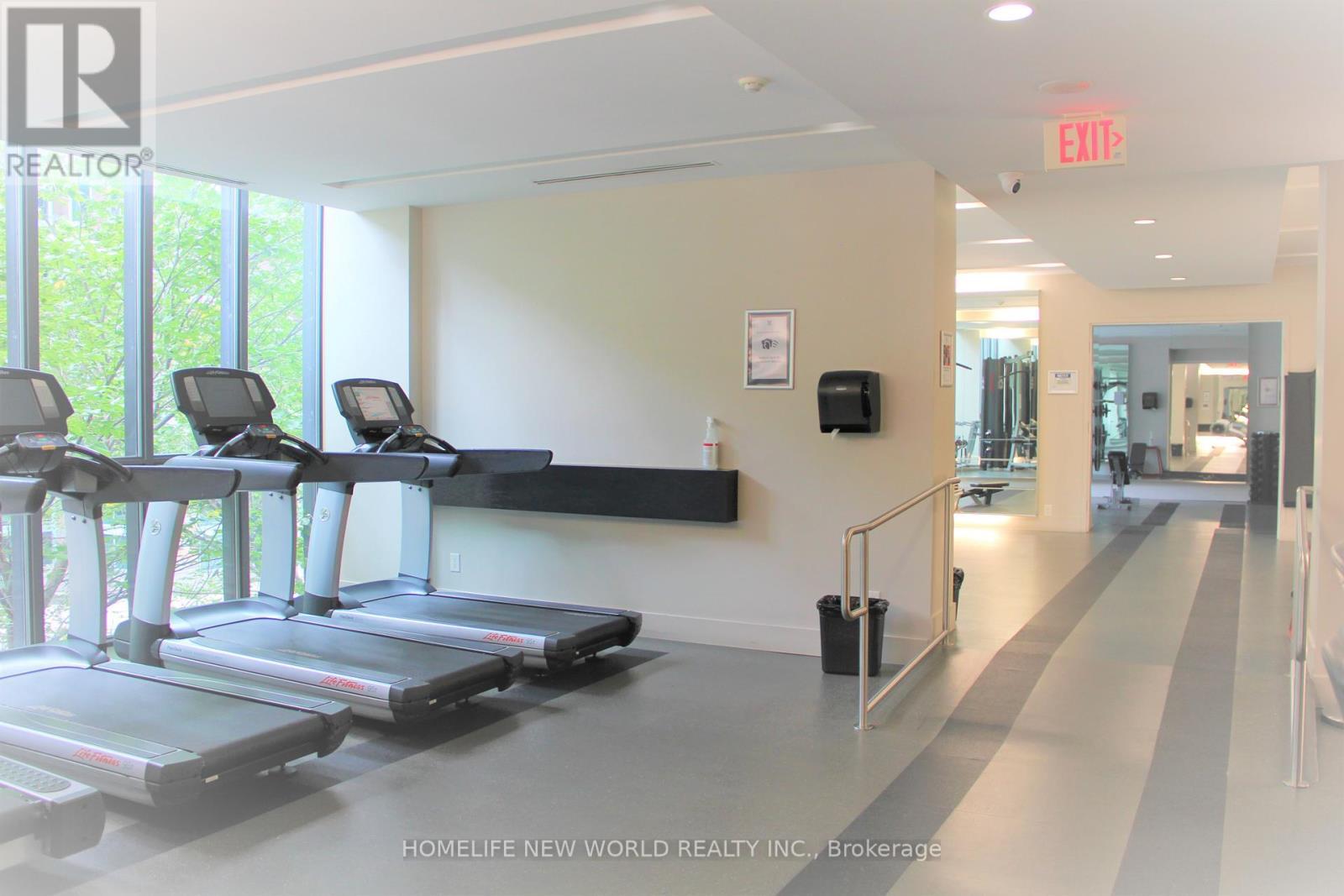 503 - 110 Charles Street E, Toronto, ON - Indoor Photo Showing Gym Room