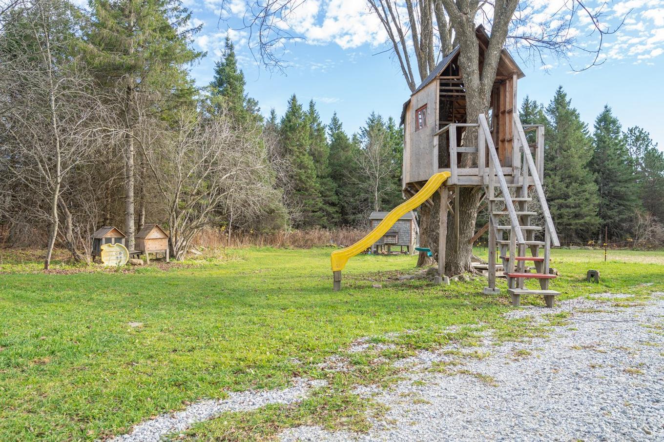 Backyard - 434 Ch. De La Diligence, Stukely-Sud, QC - Outdoor