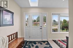 Sunroom entrance with lots of natural light -