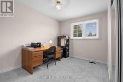 Bed #2 now set up as office -