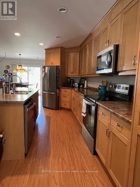 B - 22 Edward Street W, Clearview (Creemore), ON - Indoor Photo Showing Kitchen