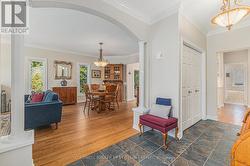 Foyer also has convenient double closet -