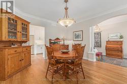 Dining room adjacent to kitchen -