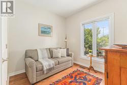 Second bedroom currently used as den -