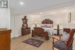 In-law suite bedroom, heated floor -