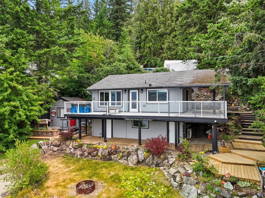 2291 Chief Atahm Drive, Adams Lake, BC - Outdoor With Deck Patio Veranda