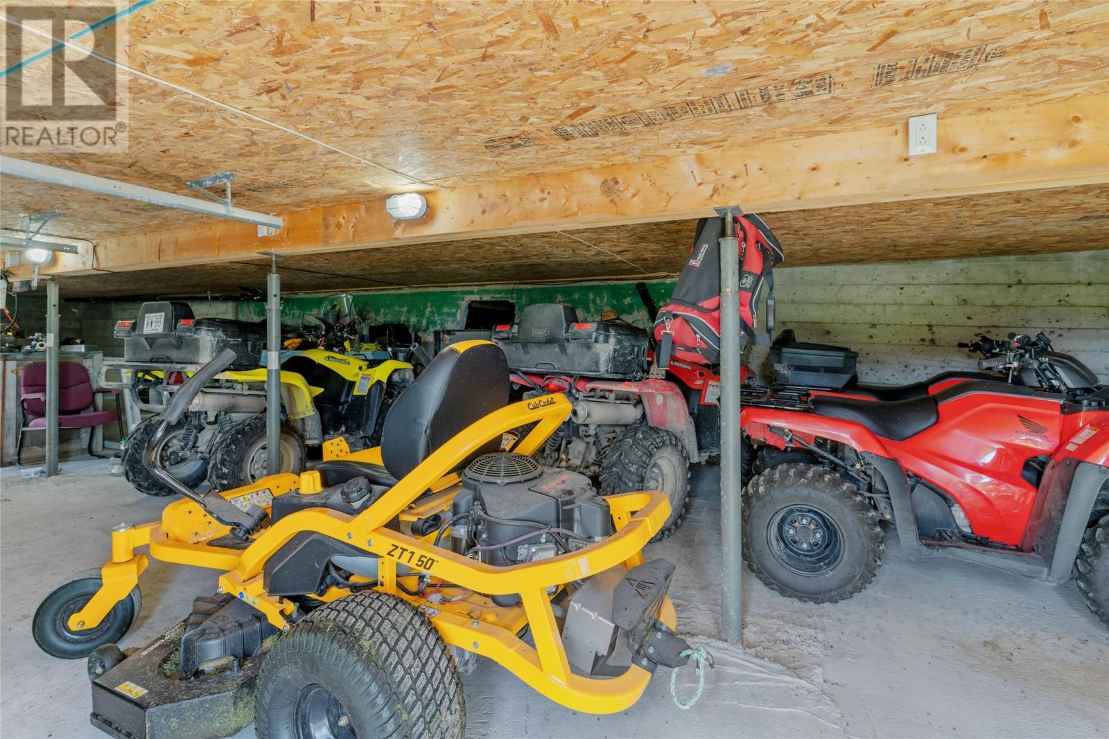 9A Horse Nap Lane, Ferryland, NL - Indoor Photo Showing Garage