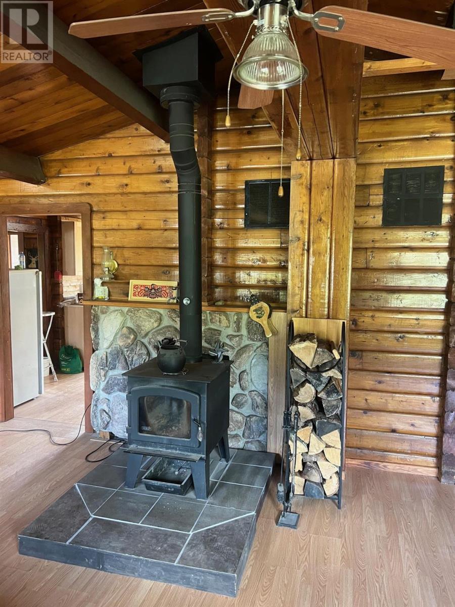 4576 Highway 17, Spragge, ON - Indoor With Fireplace