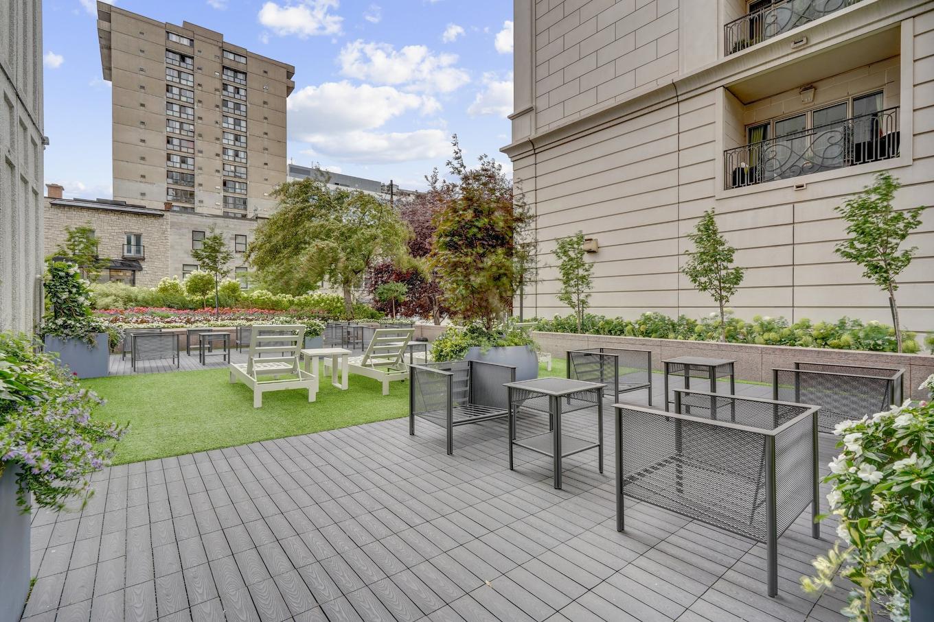 Patio - 1806-1455 Rue Sherbrooke O., Montréal (Ville-Marie), QC - Outdoor