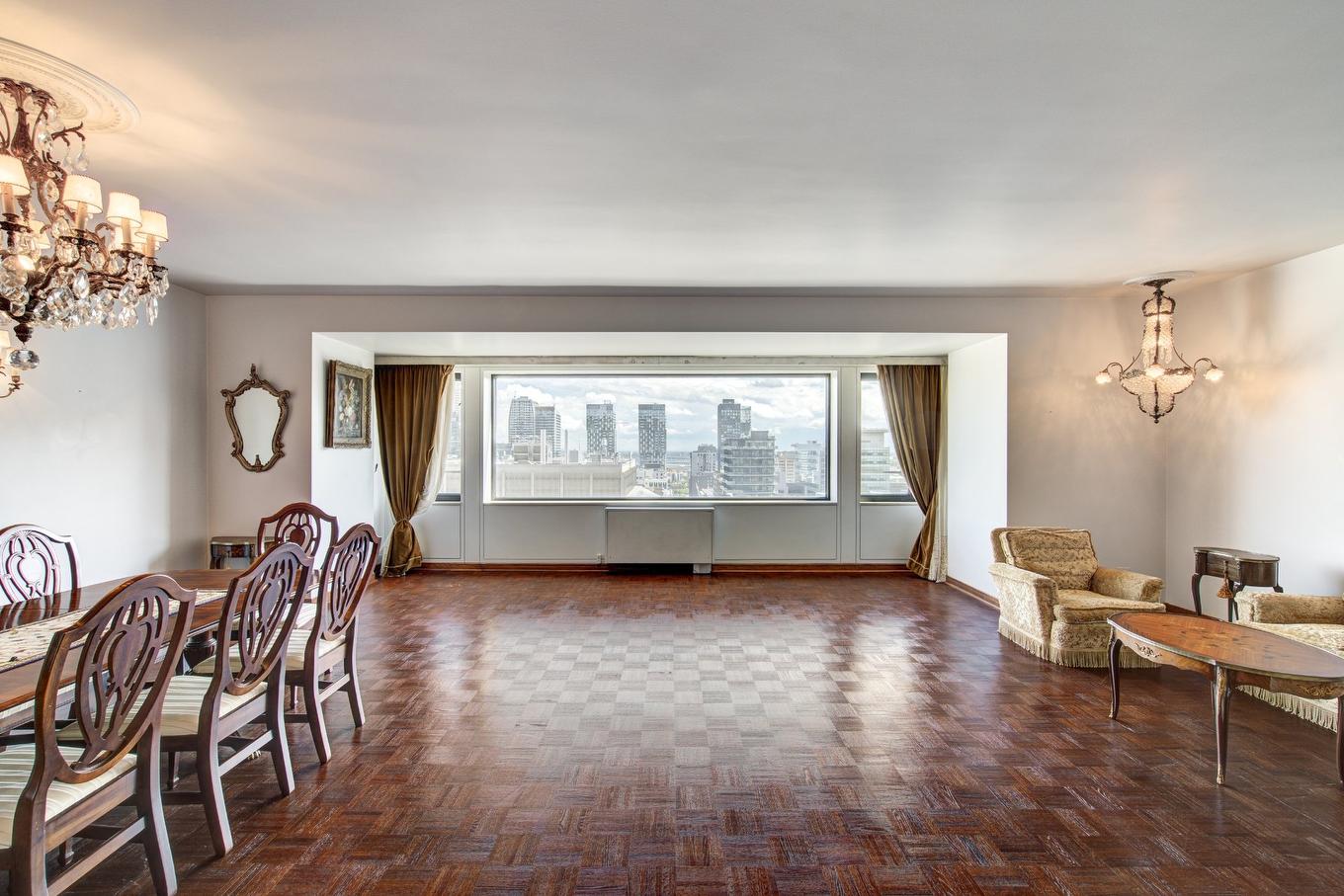 Living room - 1806-1455 Rue Sherbrooke O., Montréal (Ville-Marie), QC - Indoor Photo Showing Dining Room